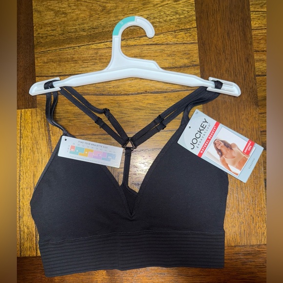 NWT JOCKEY BRALETTE NATURAL BEAUTY REMOVABLE CUPS SIZE XL - Picture 4 of 6